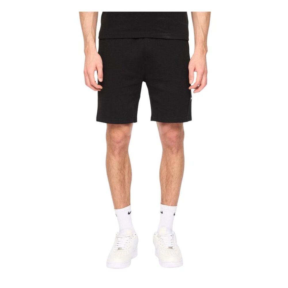 Duck and Cover Mens Topfield Cotton Shorts / Black